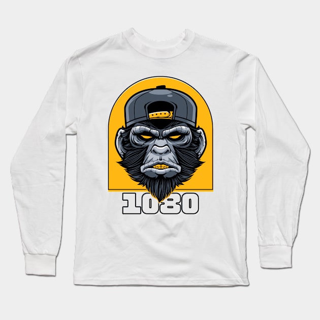 Cool Chimp Long Sleeve T-Shirt by Pearsville